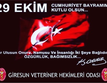 Cumhuriyetimizin 98. Yılı Kutlu Olsun.